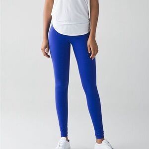 Lululemon Wunder Under Pant III Harbor Blue 4